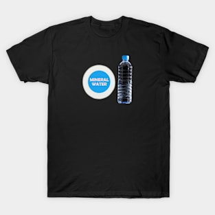 Mineral Water with Blue Saucer T-Shirt